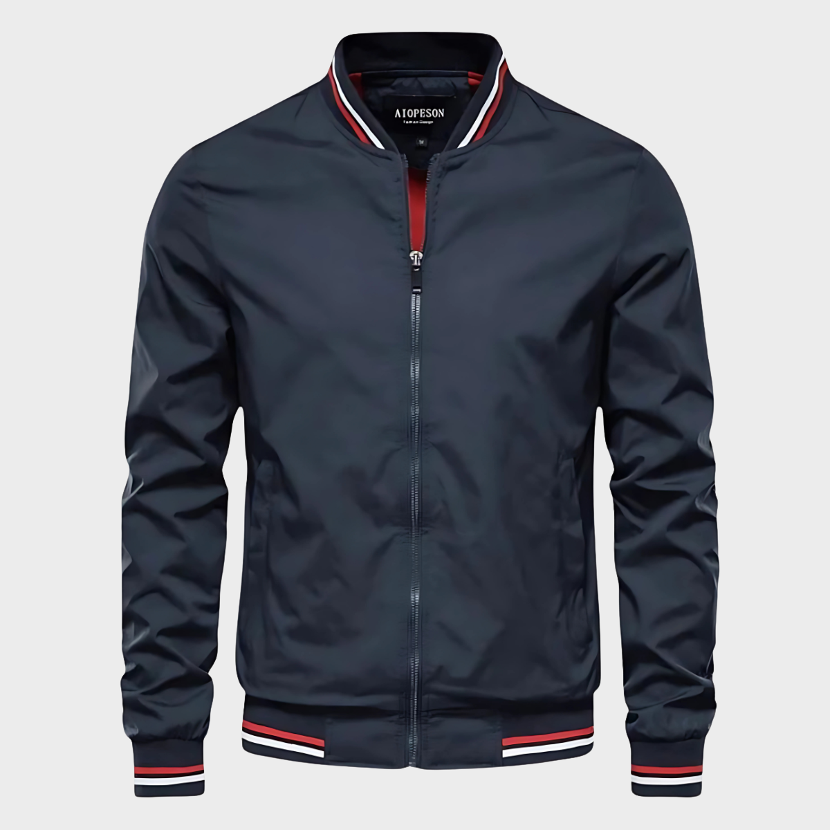 Image of Steven | Men's Zip-Up Bomber Jacket