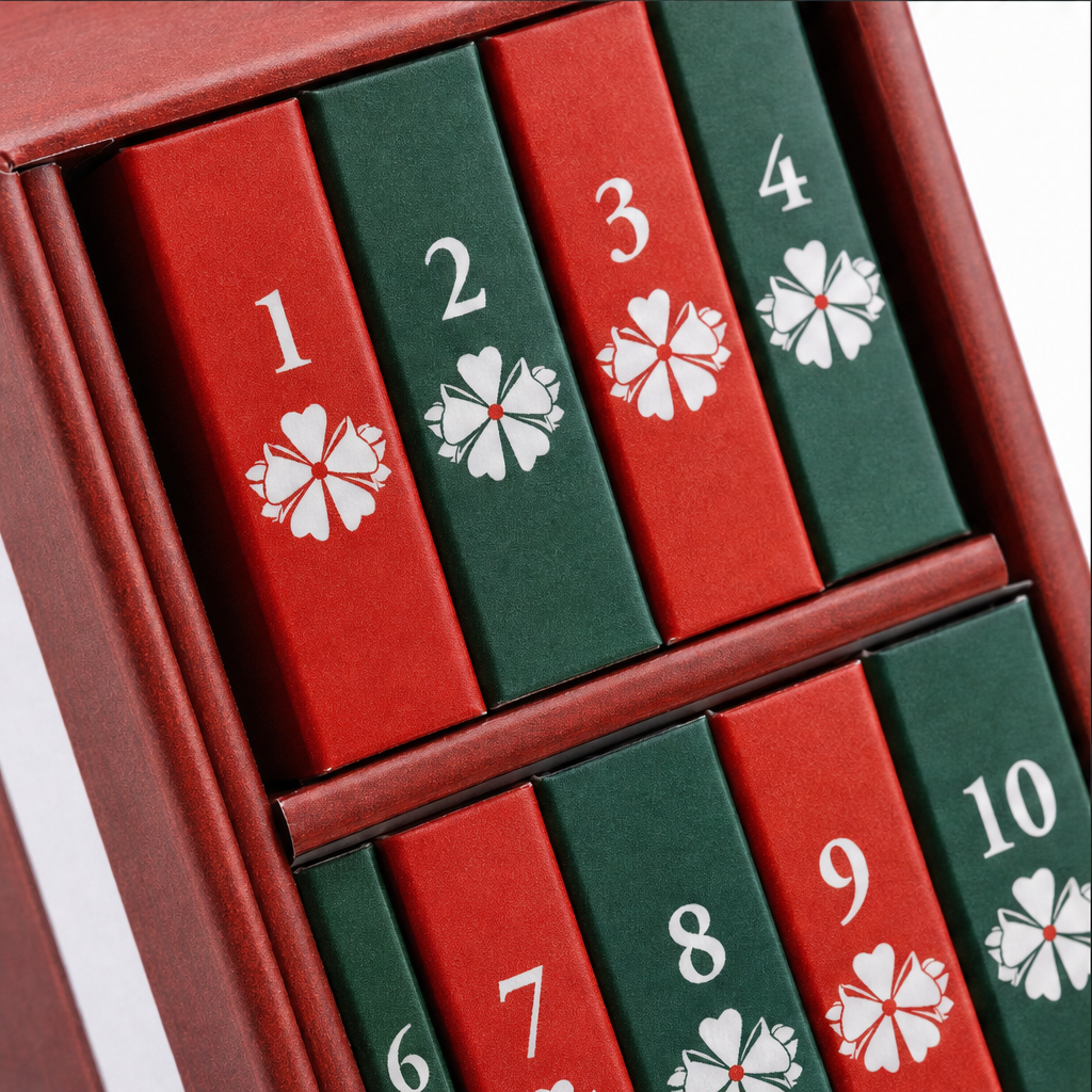 Storybook Countdown Miniature Book Christmas Advent Calendar