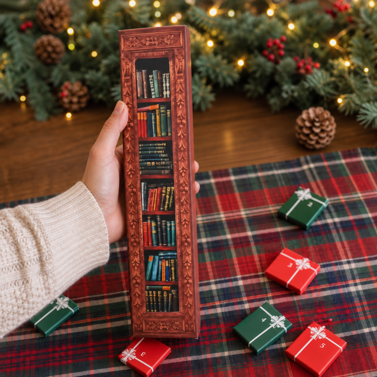 Storybook Countdown Miniature Book Christmas Advent Calendar