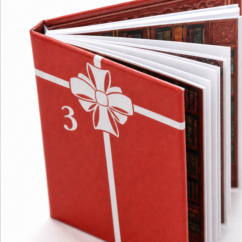 Storybook Countdown Miniature Book Christmas Advent Calendar