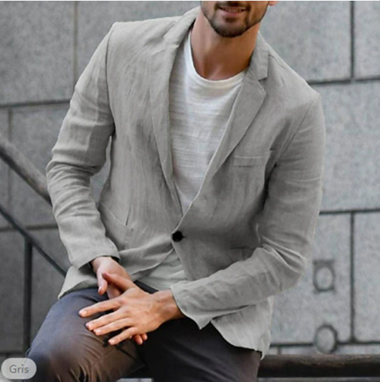 Image of Stuart | Men's Single-Breasted Casual Blazer