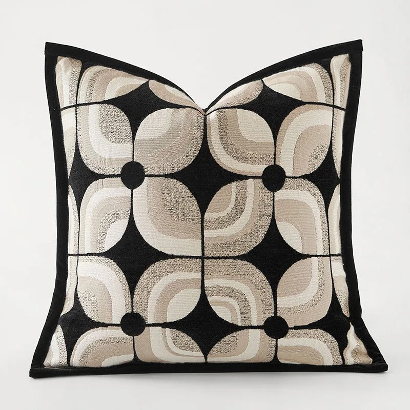 Stylish Cushion Cover with Delicate Pattern – Soft Fabric for Ultimate Comfort