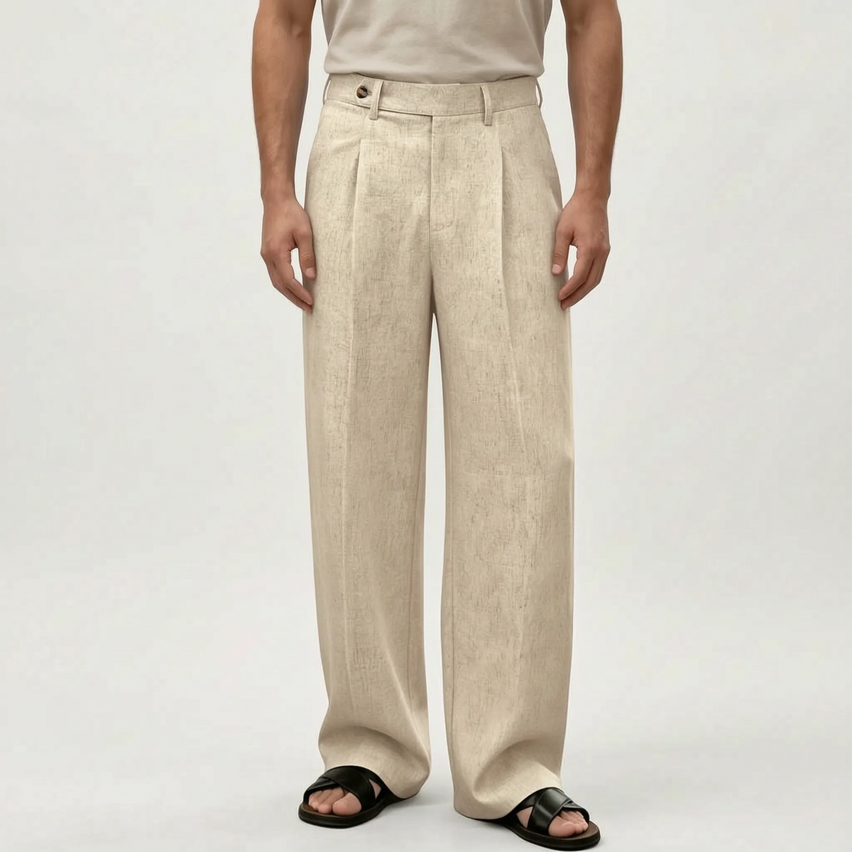 Summer Wide-Leg Trousers