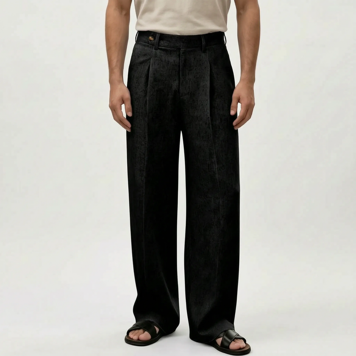 Summer Wide-Leg Trousers