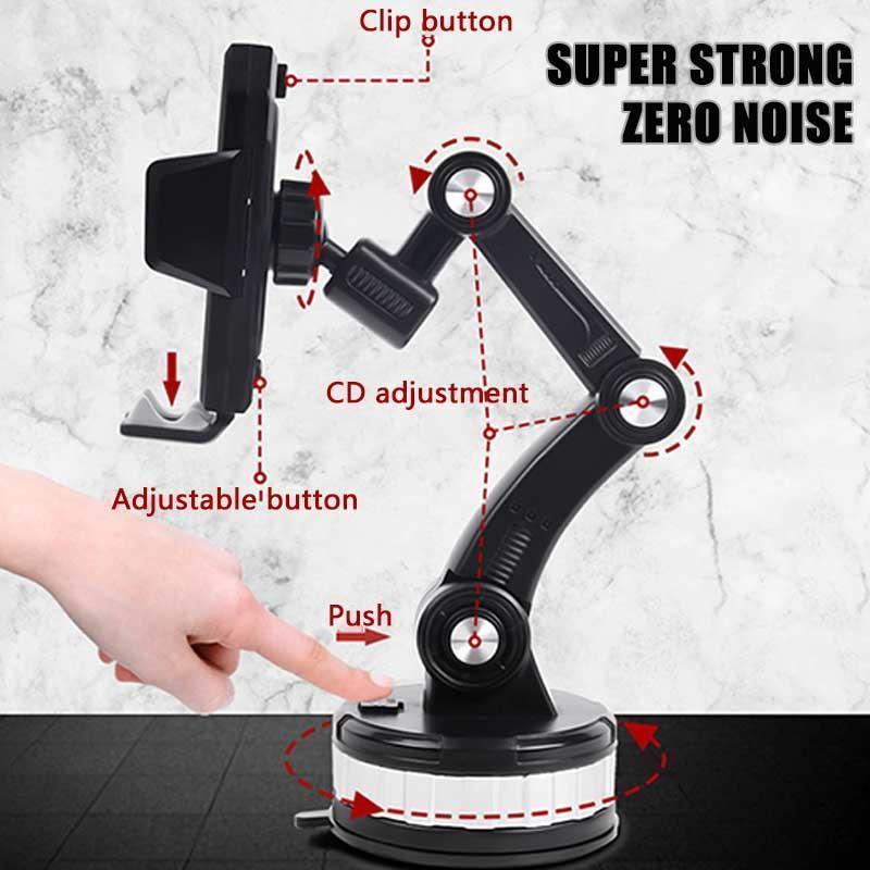 Super Adsorption Phone Holder - 360° Rotatable | Strong Grip
