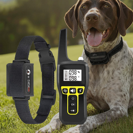 SusanSmith | 1000m Waterproof Dog Training Collar | Rechargeable, Remote Control & Adjustable for Small, Medium, and Large Dogs