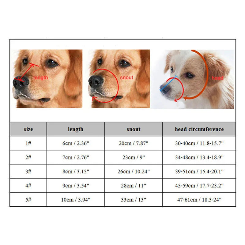SusanSmith | Adjustable Silicone Dog Muzzle