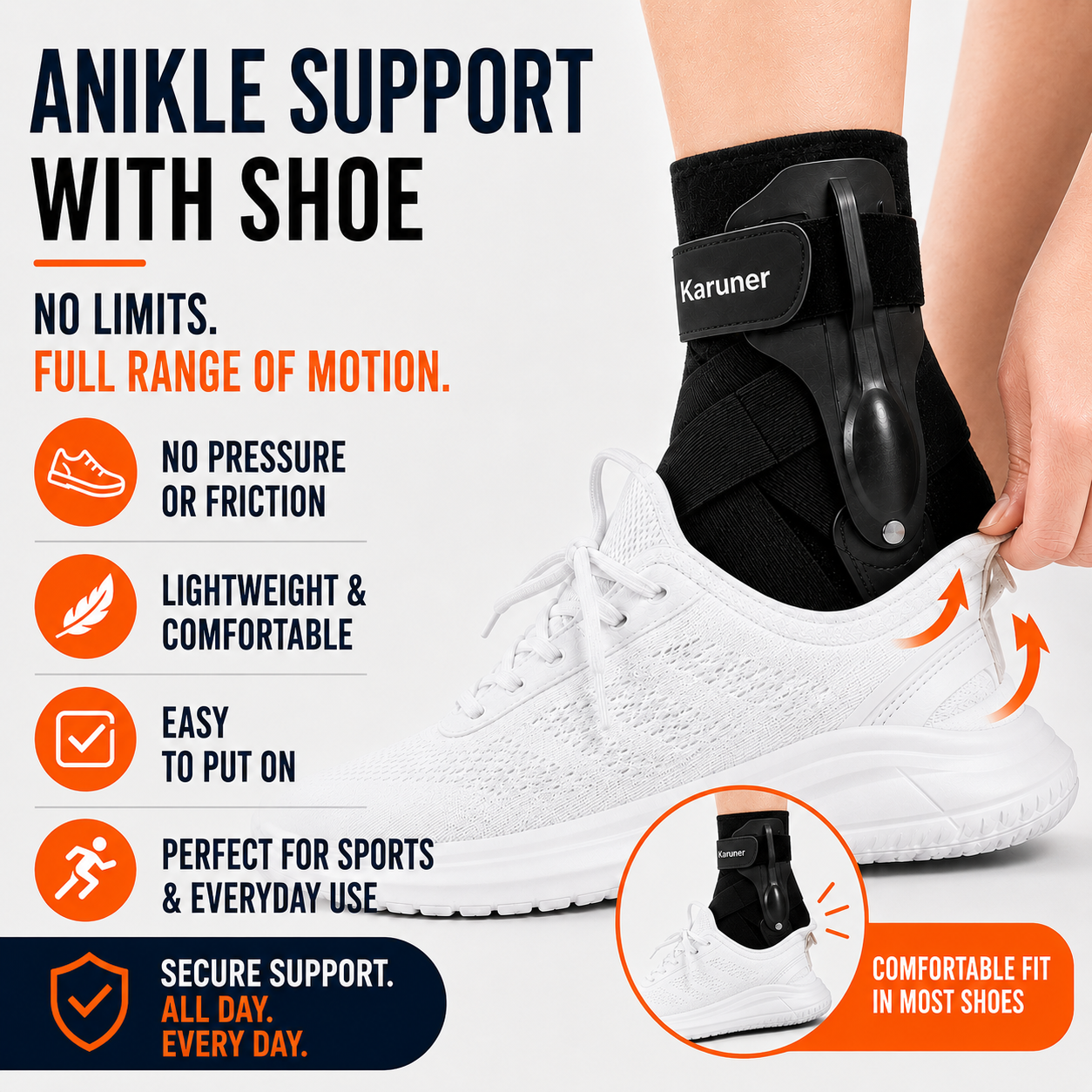SusanSmith | Ankuraid Adjustable Ankle Support Brace