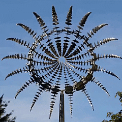 SusanSmith | Anti-Rust Kinetic Metal Wind Spinner Windmill for Outdoor Garden Decor & Landscaping