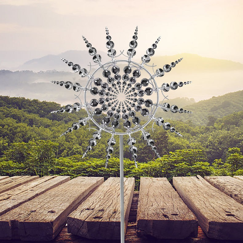 SusanSmith | Anti-Rust Kinetic Metal Wind Spinner Windmill for Outdoor Garden Decor & Landscaping