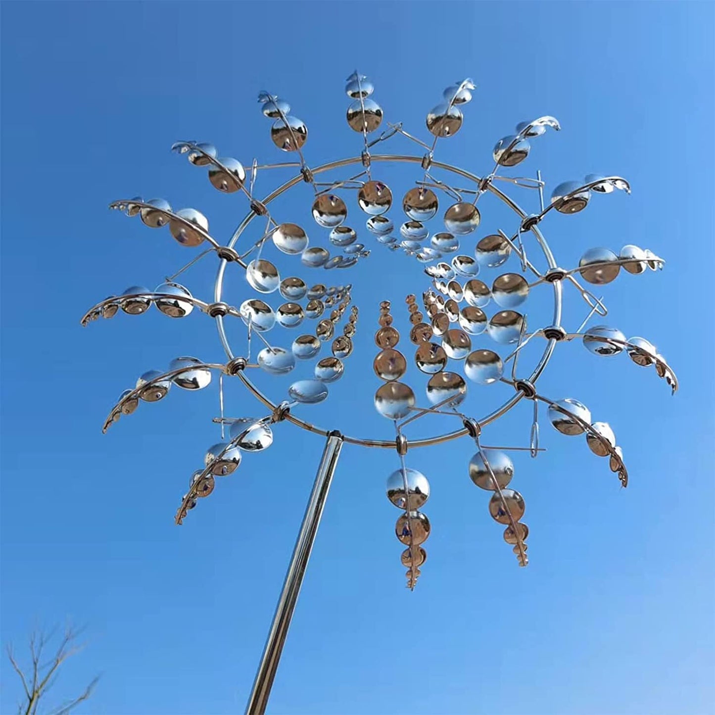 SusanSmith | Anti-Rust Kinetic Metal Wind Spinner Windmill for Outdoor Garden Decor & Landscaping