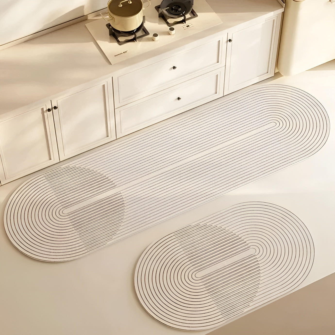 SusanSmith | AquaStone Diatomite Bath Mat – Ultra Absorbent, Non-Slip & Soft