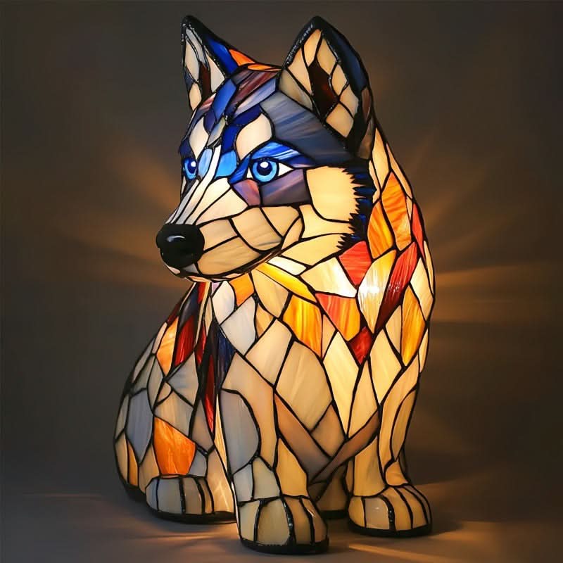 SusanSmith | Artistic LED Night Light with Dog Breed Design