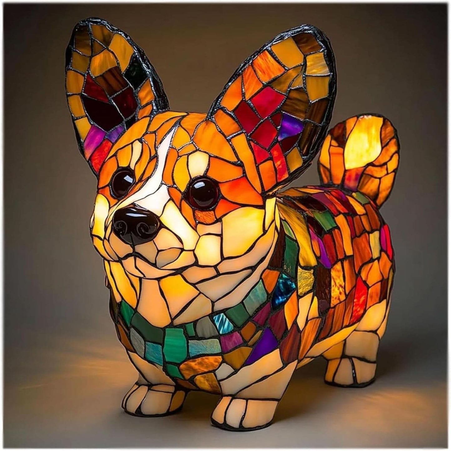SusanSmith | Artistic LED Night Light with Dog Breed Design