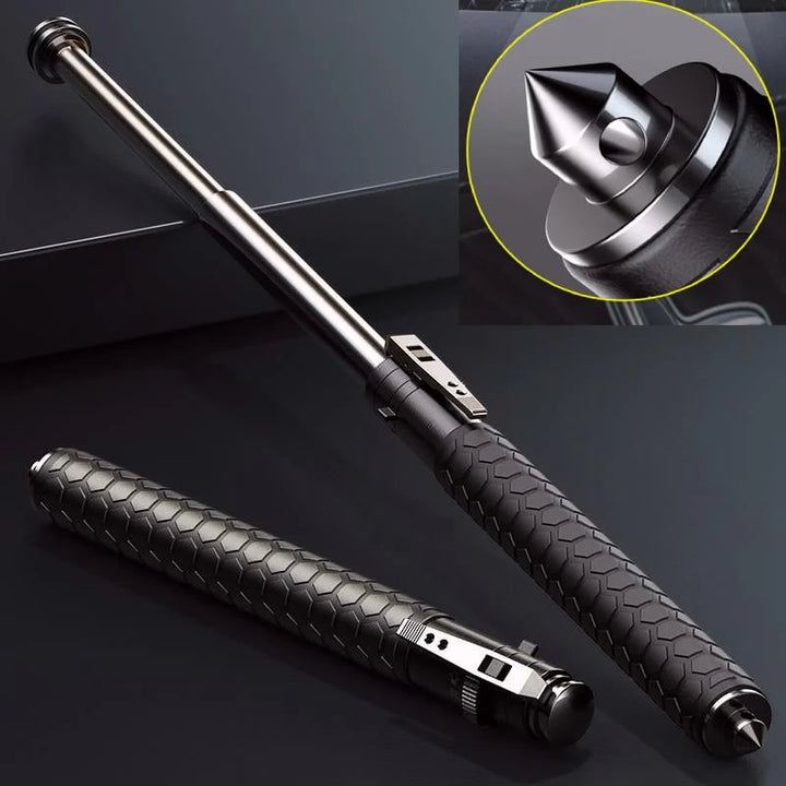 SusanSmith | Automatic Self-Defense Walking Stick | Lightweight, Anti-Slip Grip & Compact for Hiking and Urban Safety