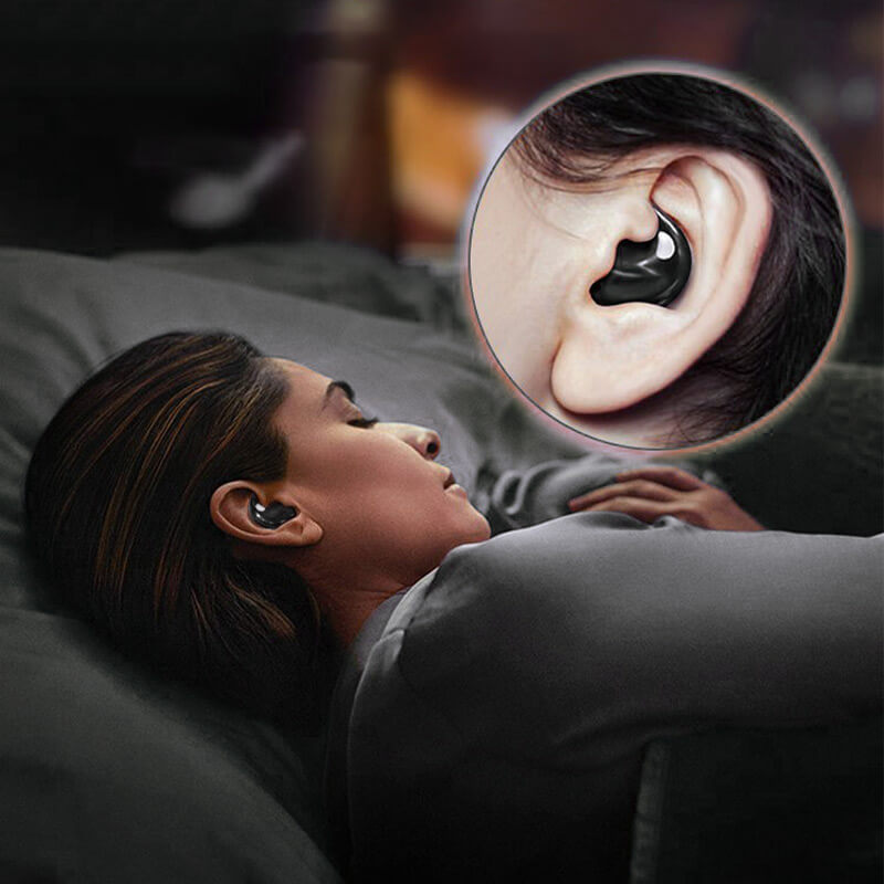 SusanSmith | Bluetooth Headphones Waterproof Noise-Cancelling Earbuds for Sleep