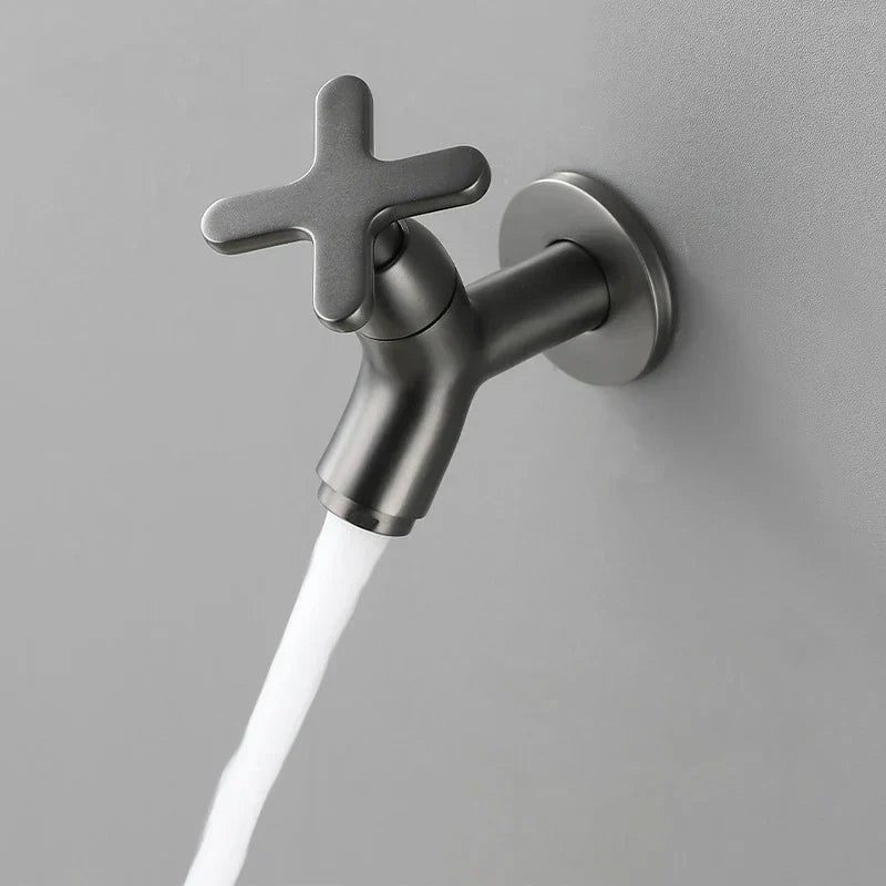SusanSmith | BrassFlow – Wall-Mounted Cold Water Tap in Solid Brass