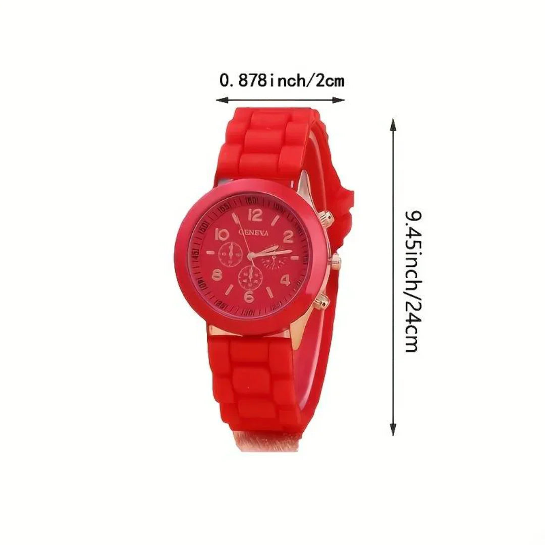 SusanSmith | Casual Quartz Made of Silicone - Classic