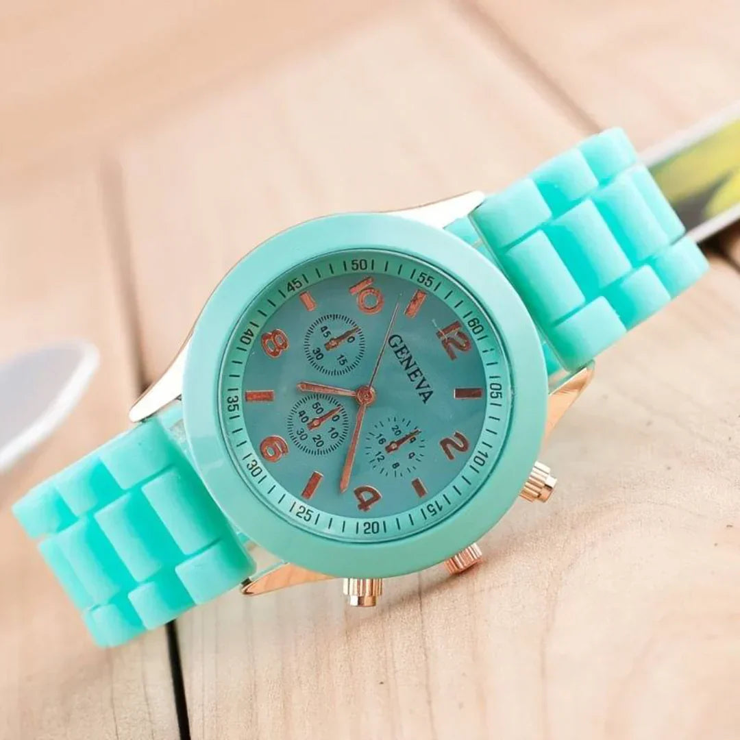 SusanSmith | Casual Quartz Made of Silicone - Classic