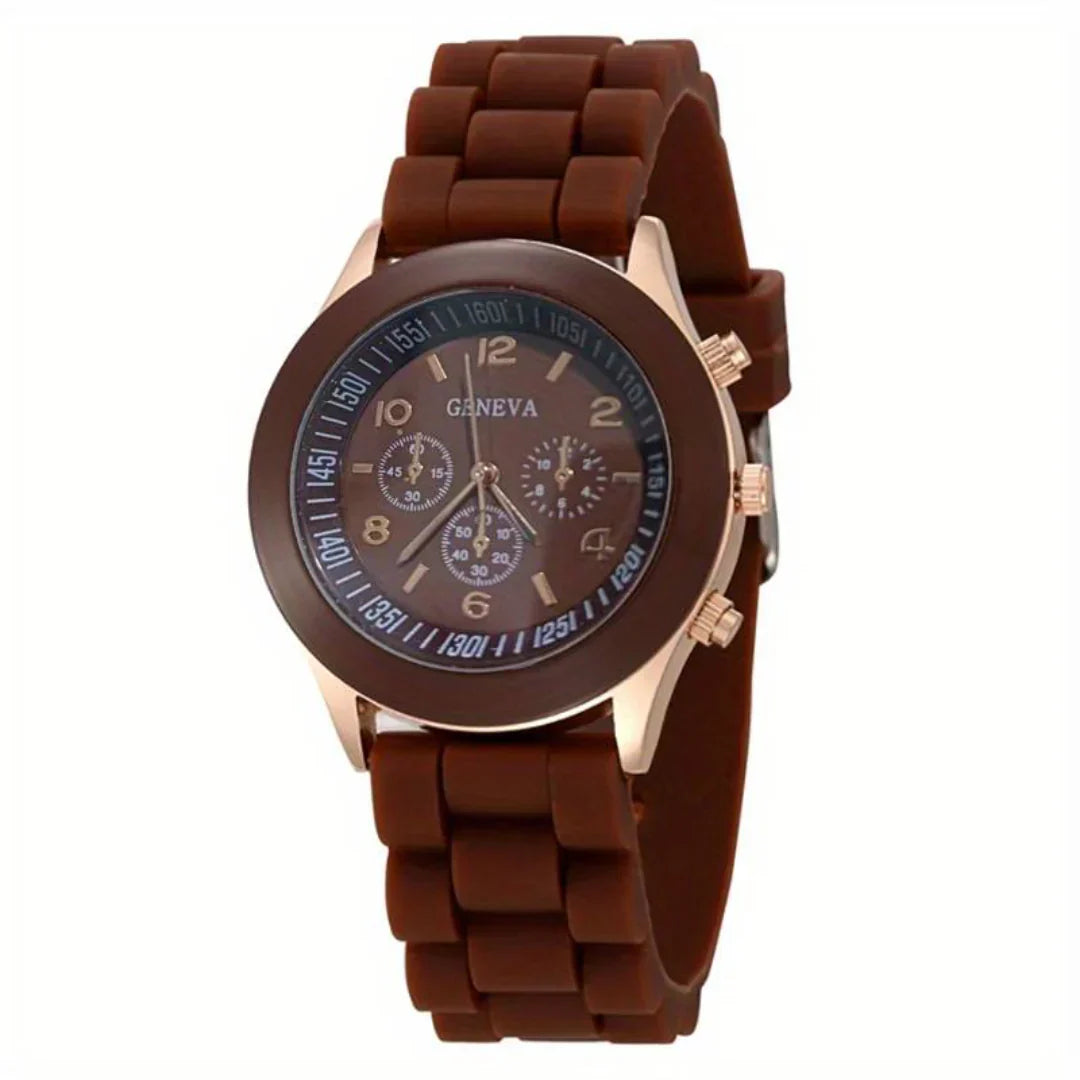 SusanSmith | Casual Quartz Made of Silicone - Classic