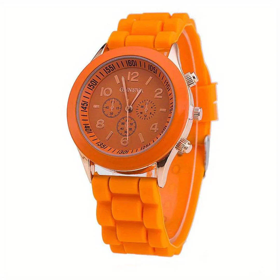 SusanSmith | Casual Quartz Made of Silicone - Classic