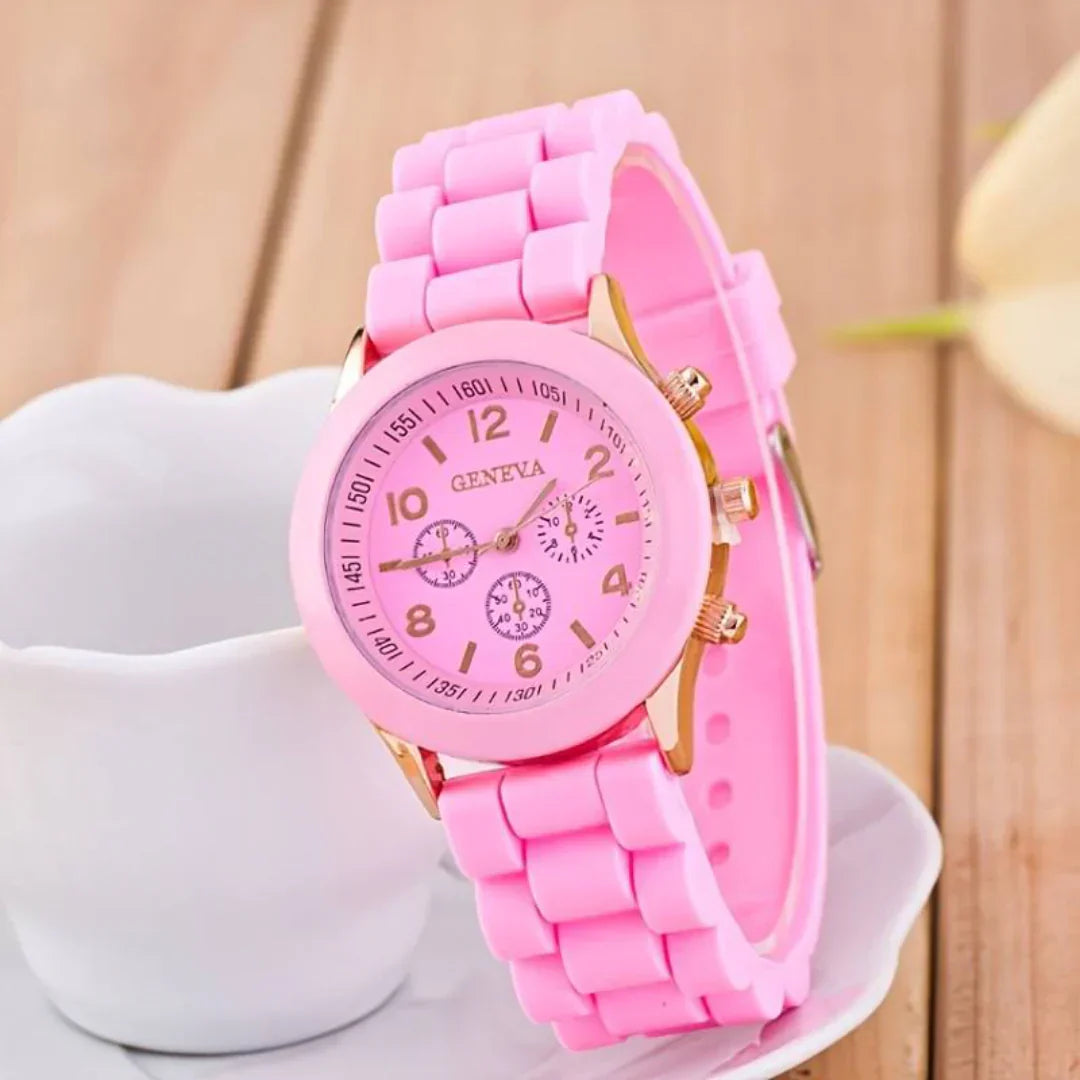 SusanSmith | Casual Quartz Made of Silicone - Classic
