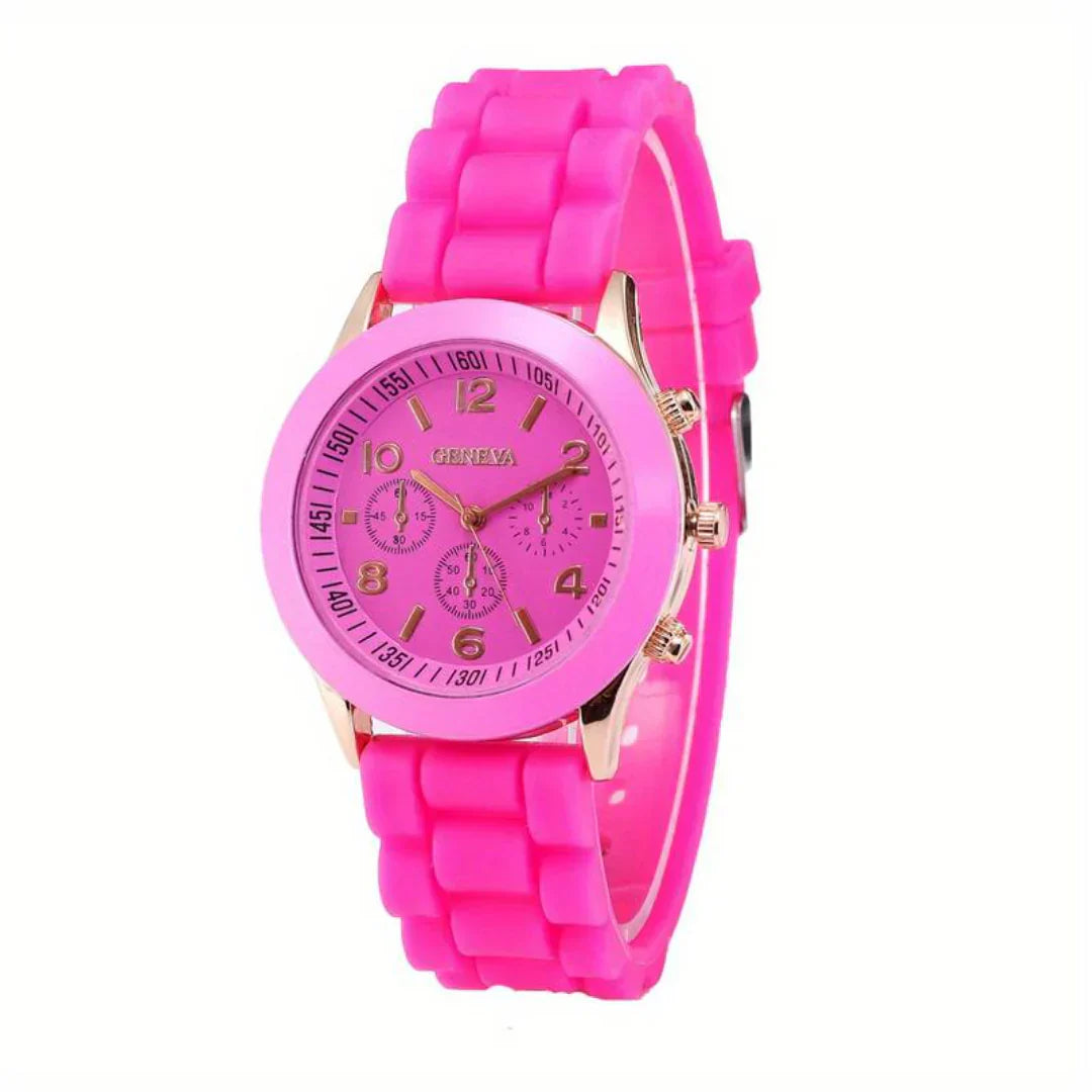 SusanSmith | Casual Quartz Made of Silicone - Classic