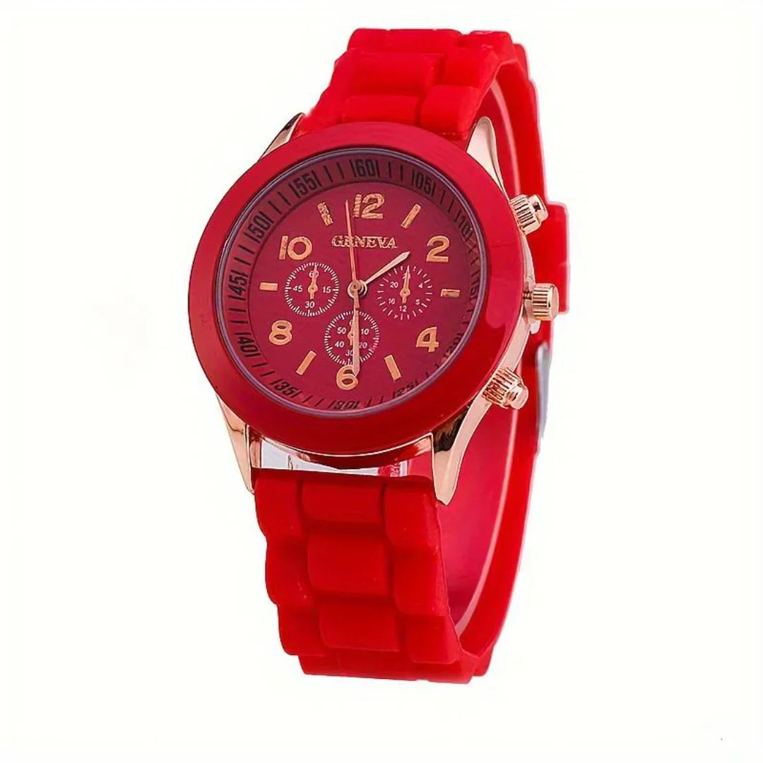 SusanSmith | Casual Quartz Made of Silicone - Classic
