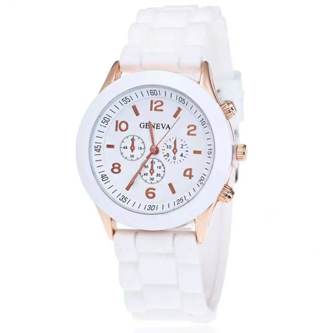 SusanSmith | Casual Quartz Made of Silicone - Classic