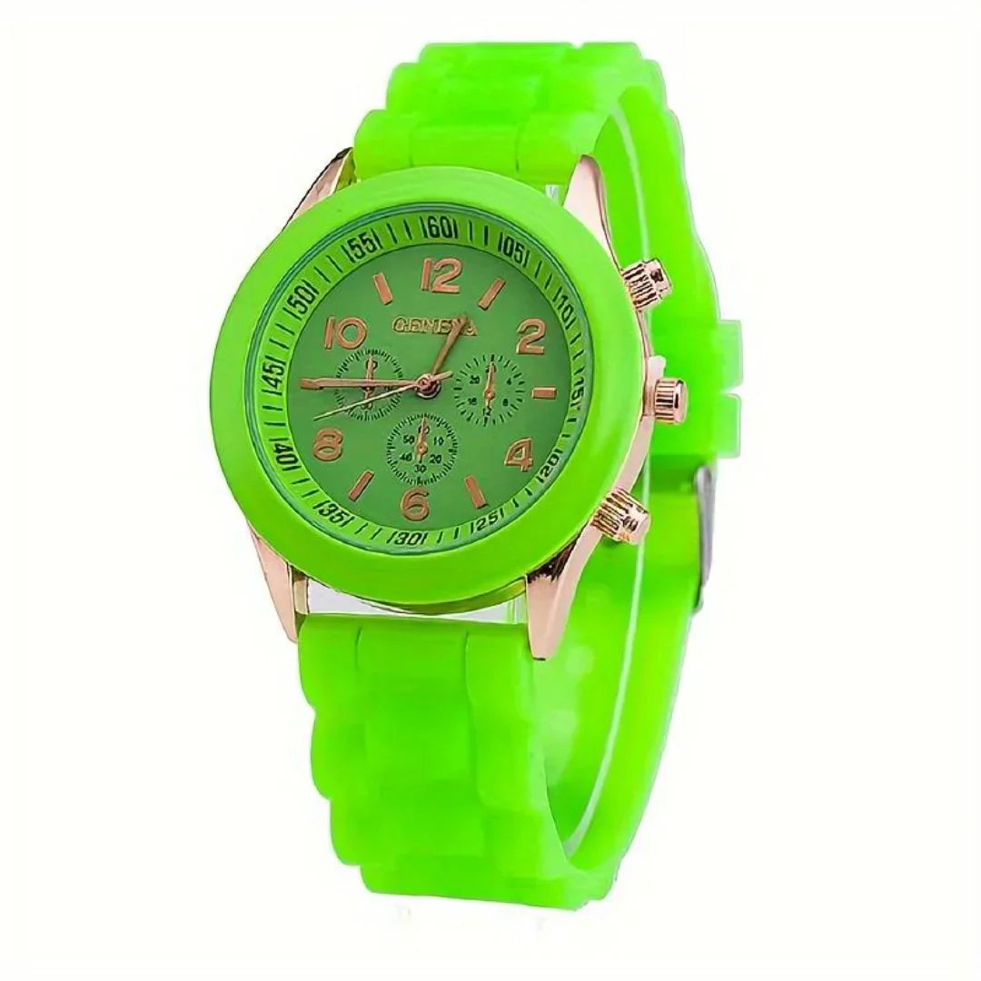 SusanSmith | Casual Quartz Made of Silicone - Classic