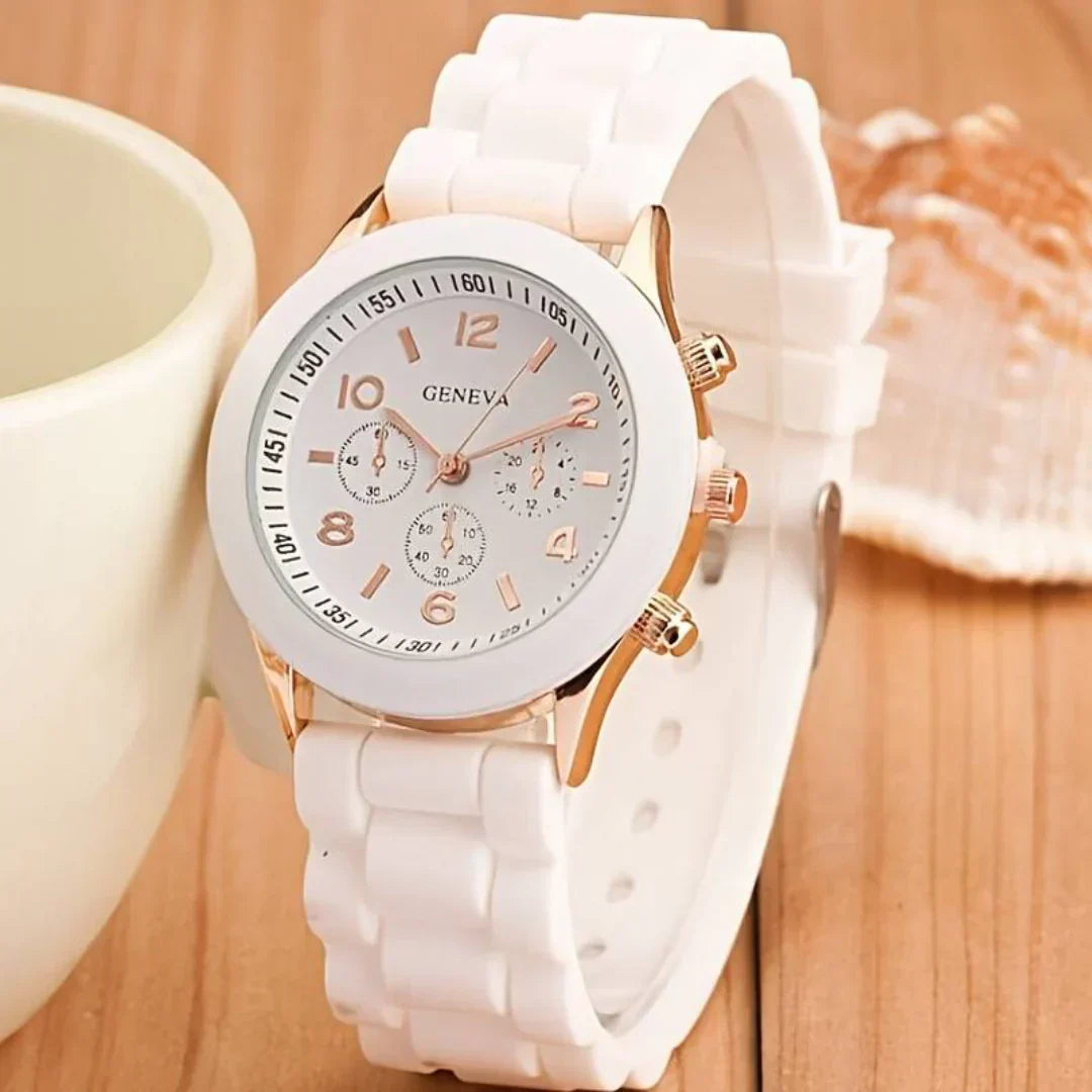 SusanSmith | Casual Quartz Made of Silicone - Classic