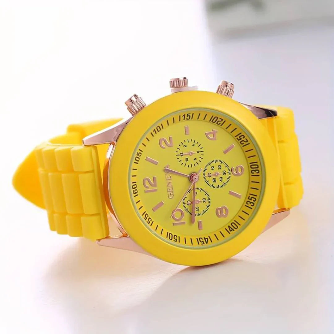 SusanSmith | Casual Quartz Made of Silicone - Classic