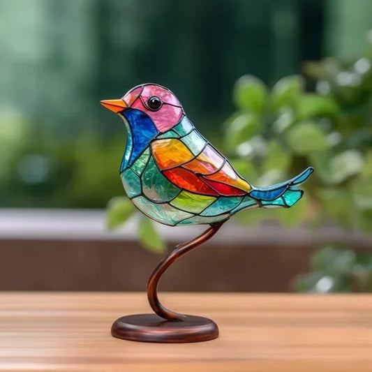SusanSmith | Colored Glass Birds for Chic Interior Design - ChicGlass Birds