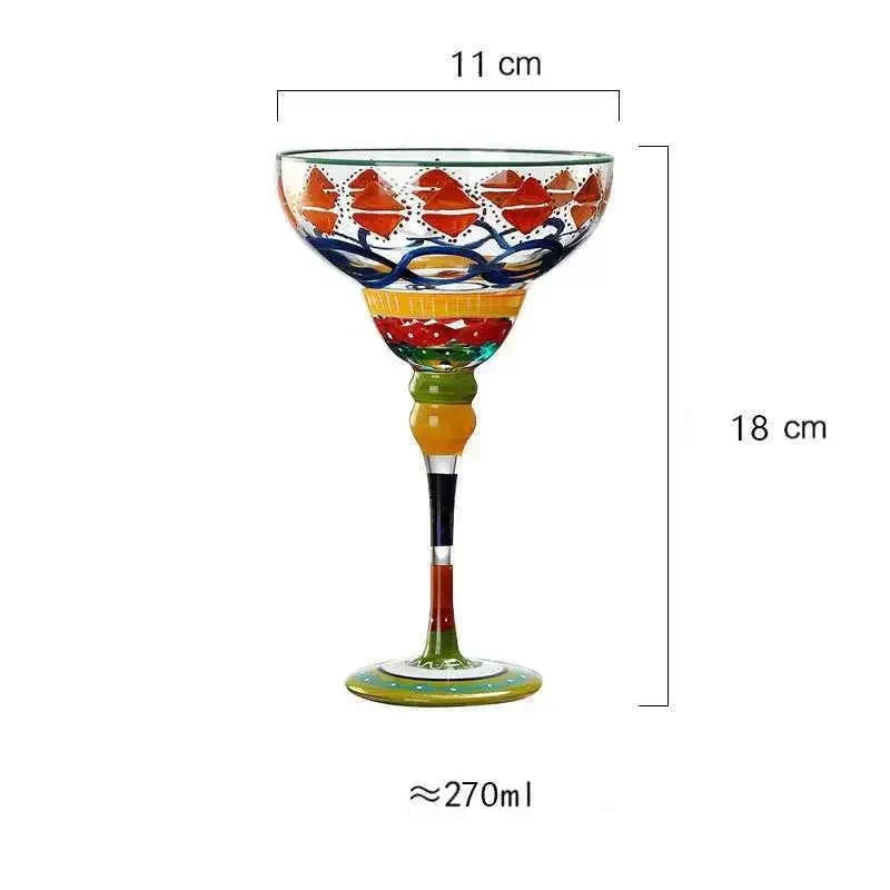 SusanSmith | Coloured Margarita Glass