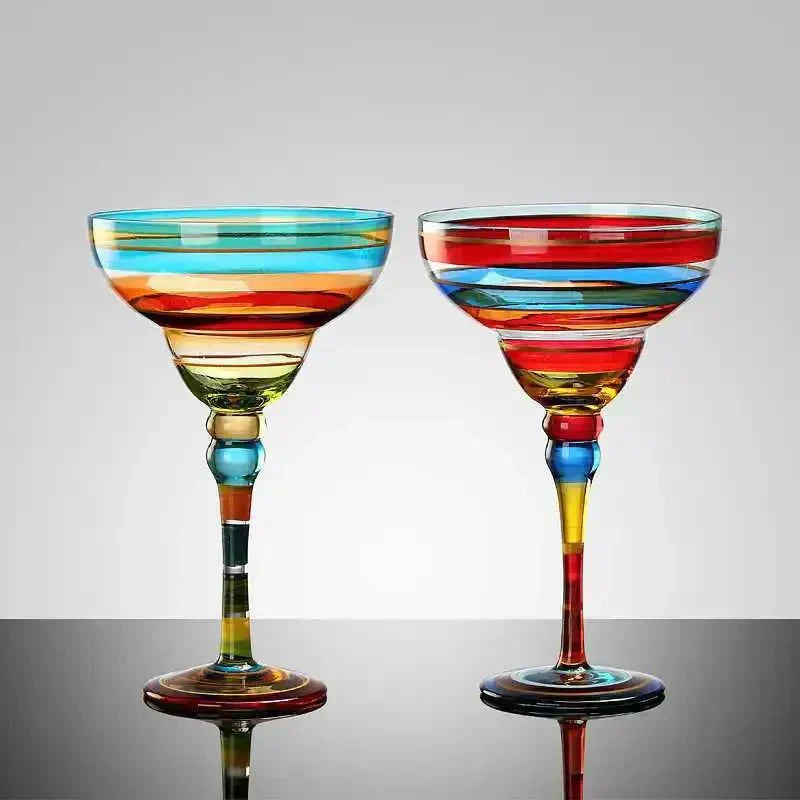 SusanSmith | Coloured Margarita Glass