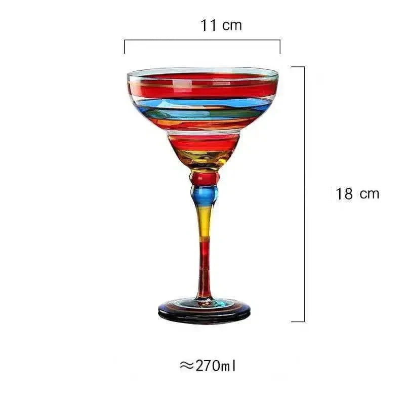 SusanSmith | Coloured Margarita Glass