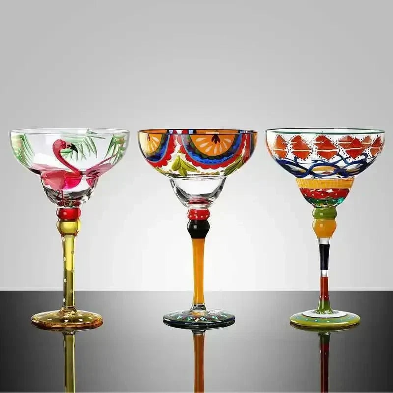 SusanSmith | Coloured Margarita Glass