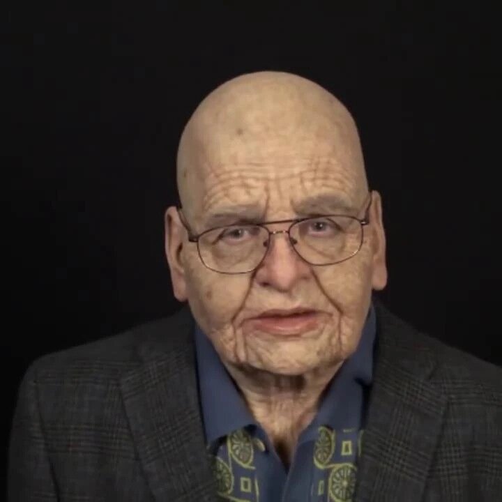 SusanSmith | Creepy Old Man Mask – Realistic Latex Halloween Mask for Adults