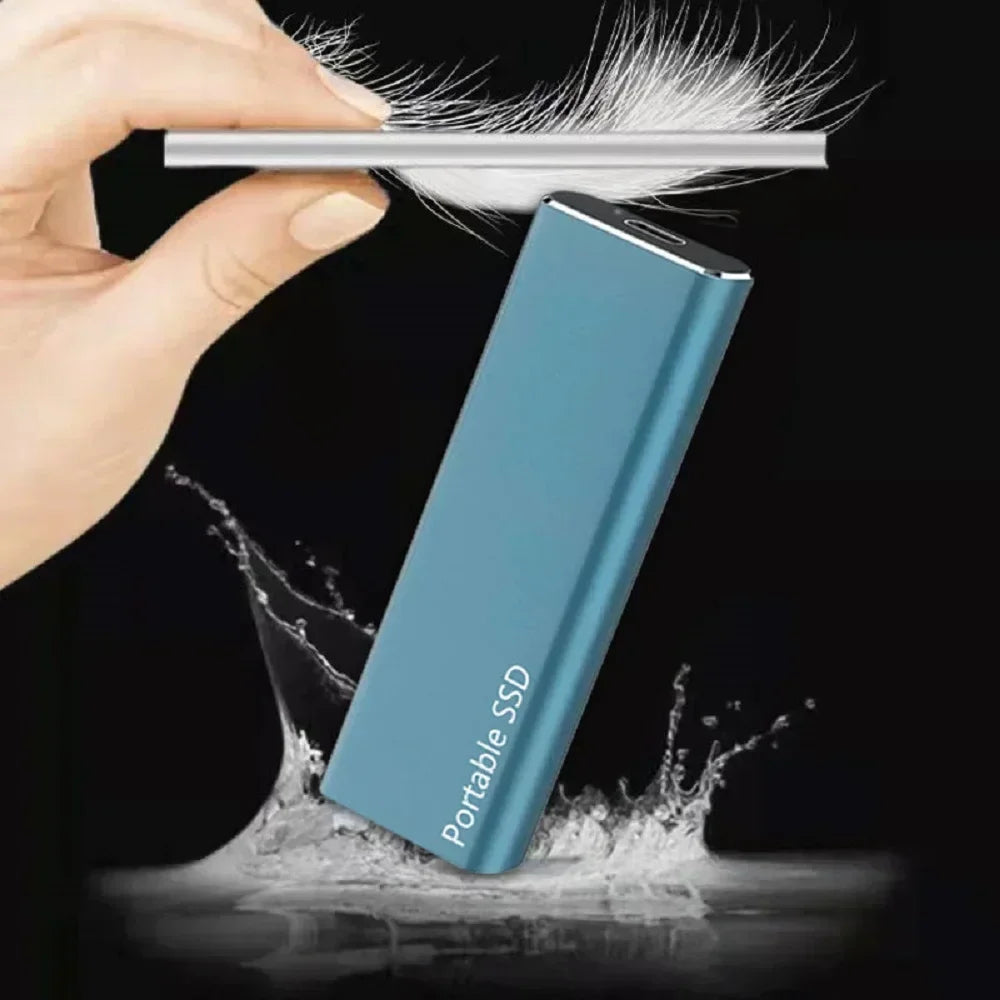 SusanSmith | External Portable SSD | High-Speed Solid State Drive | Black