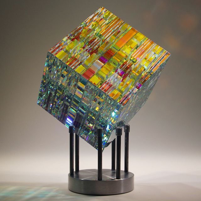 SusanSmith | Fantasy Magic Chroma Cube Art Decoration Ornaments