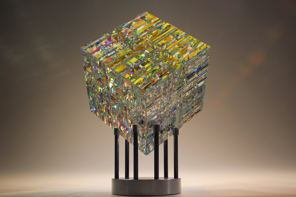 SusanSmith | Fantasy Magic Chroma Cube Art Decoration Ornaments