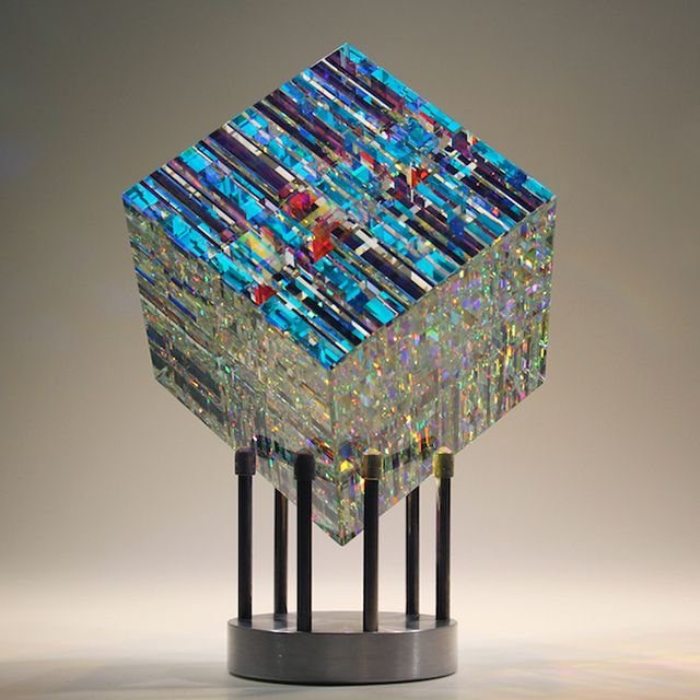 SusanSmith | Fantasy Magic Chroma Cube Art Decoration Ornaments