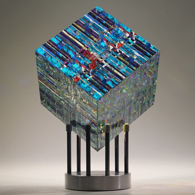 SusanSmith | Fantasy Magic Chroma Cube Art Decoration Ornaments