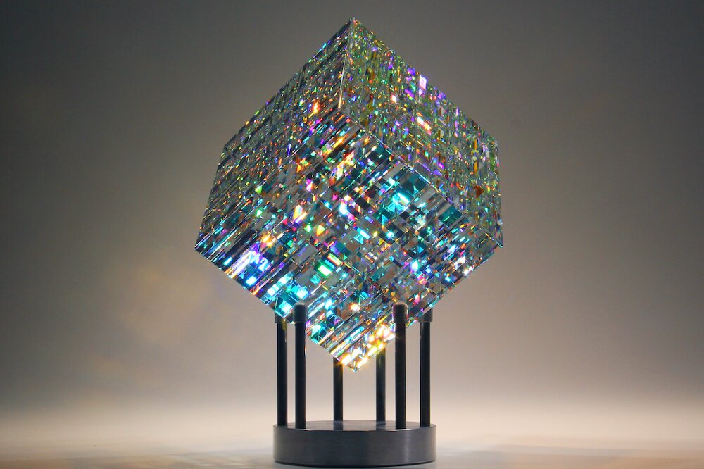 SusanSmith | Fantasy Magic Chroma Cube Art Decoration Ornaments