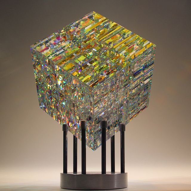 SusanSmith | Fantasy Magic Chroma Cube Art Decoration Ornaments