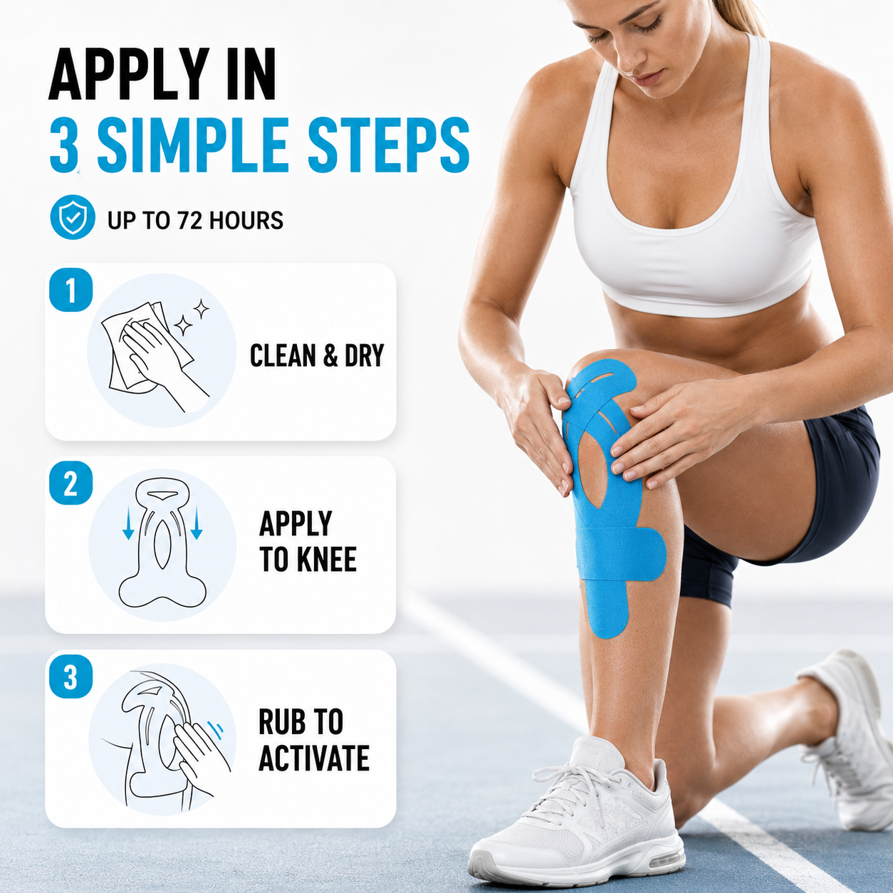 SusanSmith | Flexitape Elastic Breathable Kinesiology Knee Tape