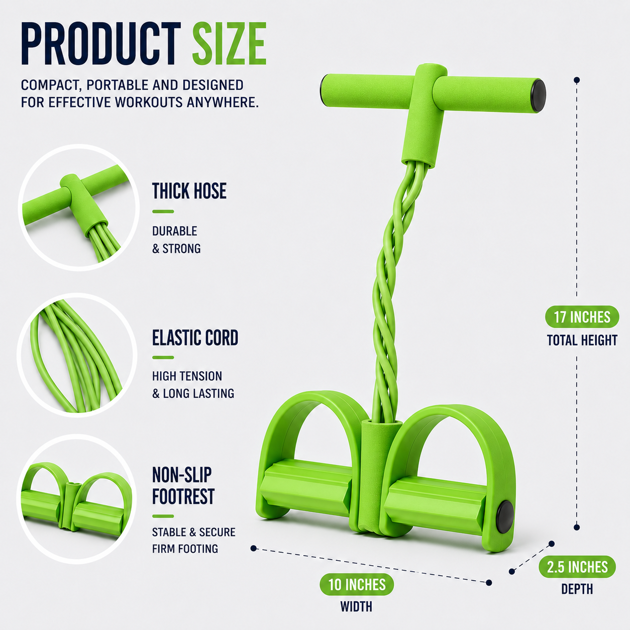SusanSmith | FlexStride Four Tube Pedal Resistance Trainer