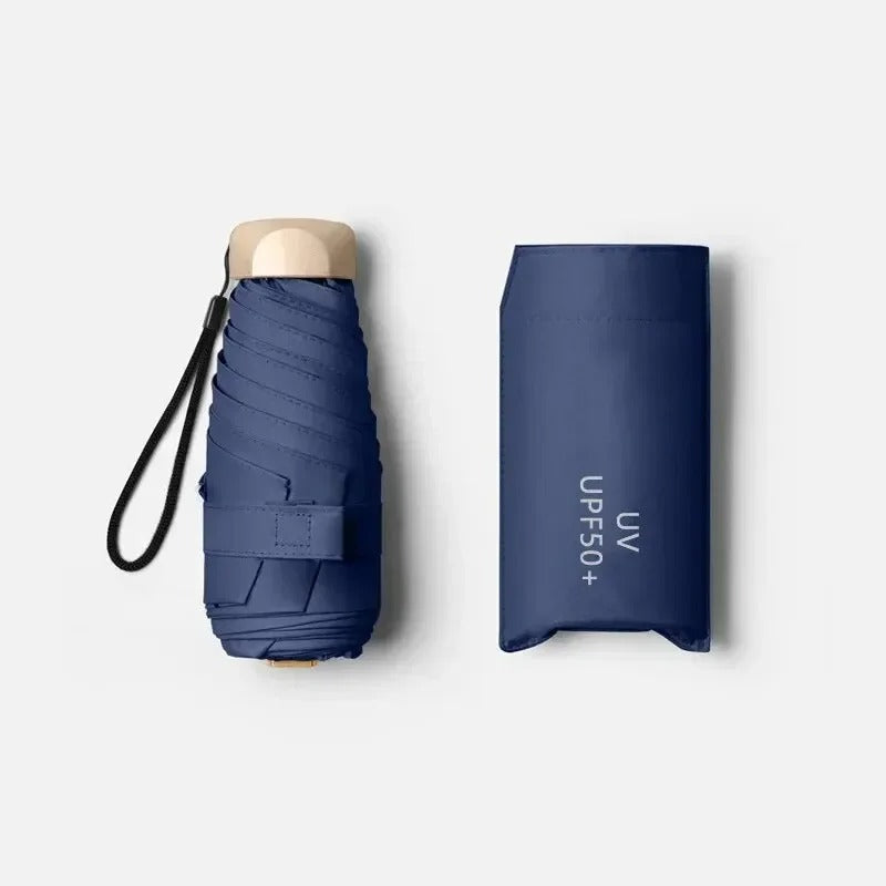 SusanSmith | Foldable Mini Umbrella Solara – Compact, UV Protection & Wind Resistant