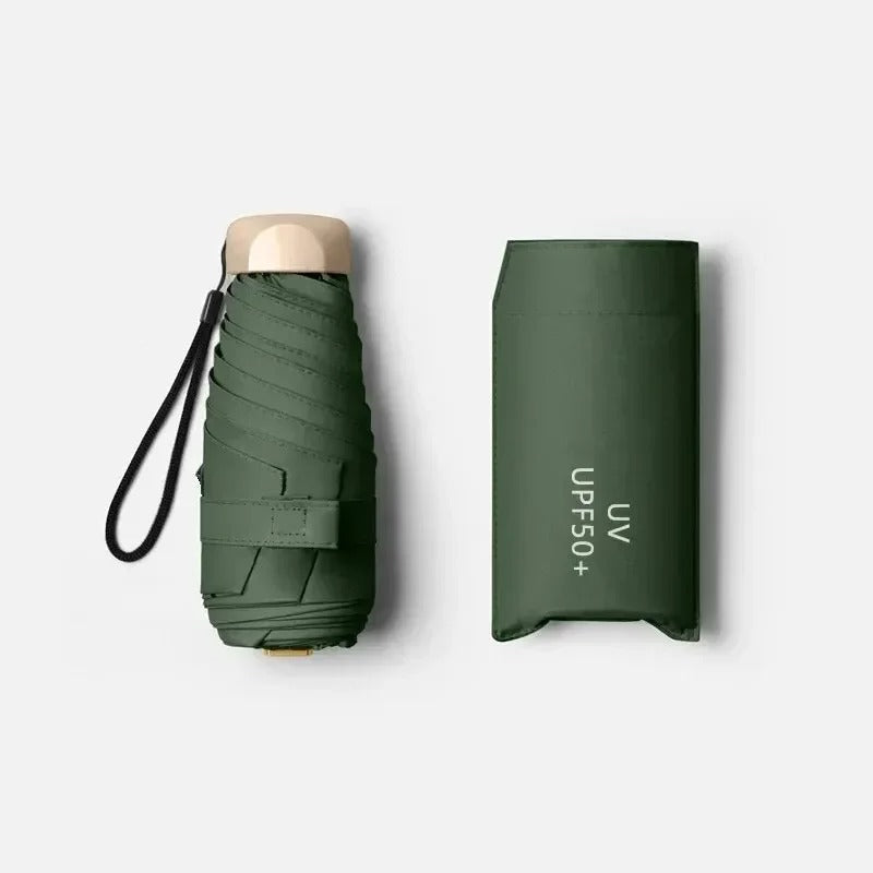SusanSmith | Foldable Mini Umbrella Solara – Compact, UV Protection & Wind Resistant