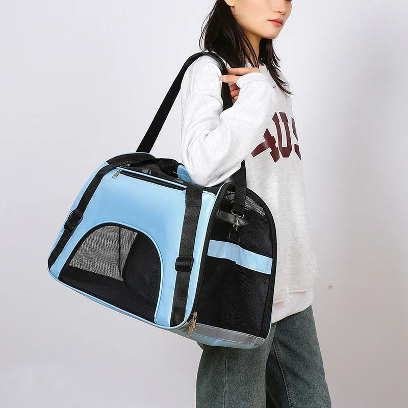 SusanSmith | Furroam Foldable Mesh Pet Carrier Bag